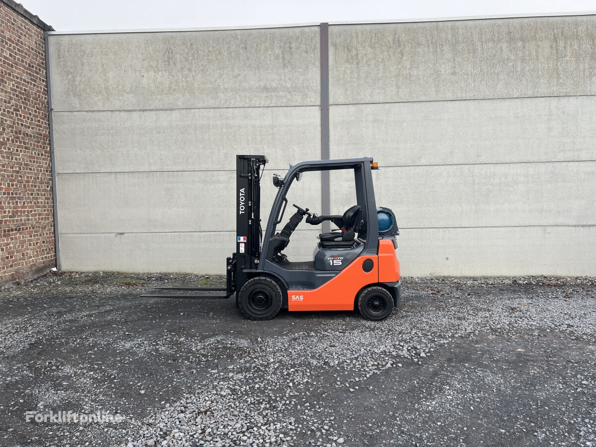 chariot élévateur à gaz Toyota 02-8FGF15 heftruck 1.500 kg - triple (39) neuf